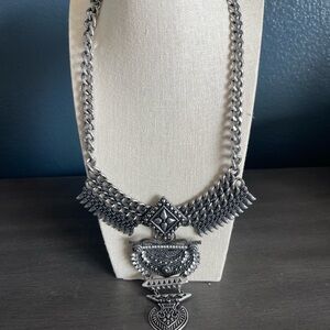 Silver Statement Necklace
